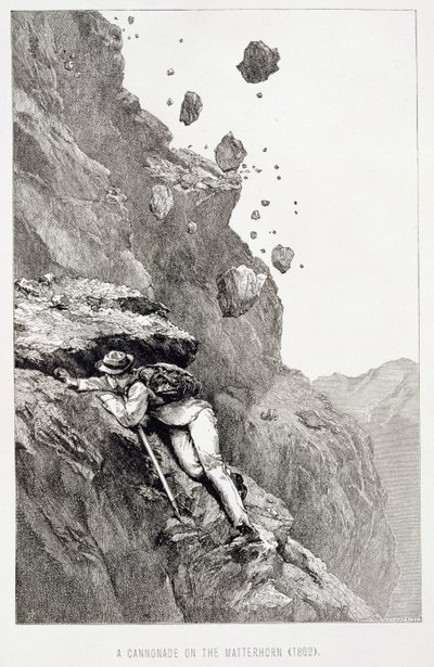 A Cannonade on the Matterhorn, 1862, from 